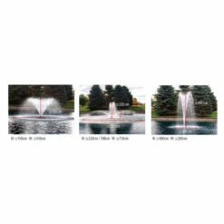 Prima pagina -AQUA-POND 24 Negozio aquaforte schwimmfontaenen set inkl 3er led beleuchtung und 3 aufsaetzen2