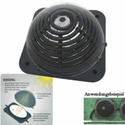 Aquaforte Solar Heizer Premium (mit Parabelspiegel)