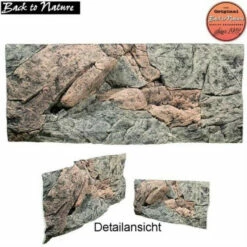 Back To Nature 3D Aquarium Rückwand - Rocky