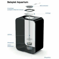 BiOrb Design Aquarium Set LIFE 60 MCR Weiß -AQUA-POND 24 Negozio biorb design aquarium set life 60 mcr weiss3