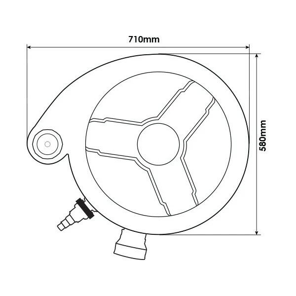 EazyPod Complete Inkl. Luftkompressor Und 18 Watt UVC 6 EazyPod Complete Inkl. Luftkompressor Und 18 Watt UVC - immagine 4