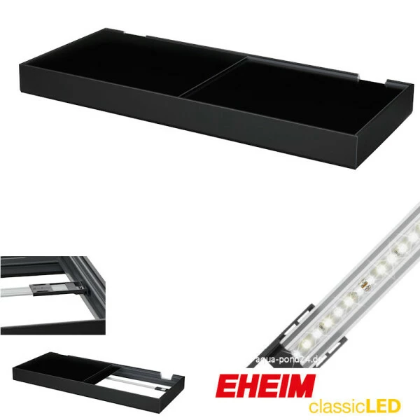 Eheim Aquariumabdeckung VariluxLED VA 80x35cm - Schwarz 4 Eheim Aquariumabdeckung VariluxLED VA 80x35cm - Schwarz - immagine 2