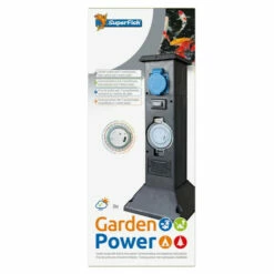 Superfish 3fach Gartensteckdose Mit Zeitschaltuhr